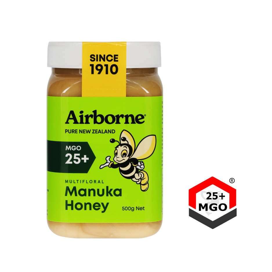 Multifloral Manuka Honey 500g | Airborne | Honeys of New Zealand