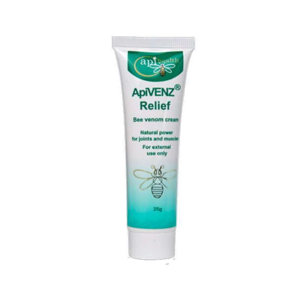 Bee Venom Relief Cream 25g | API Health | Honeys of New Zealand