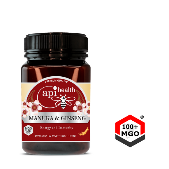 Manuka Honey & GINSENG 500g | API Health