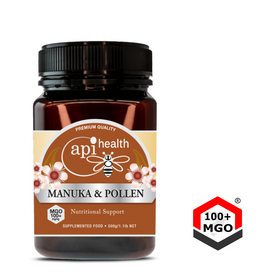 Manuka Honey & POLLEN 500g | API Health