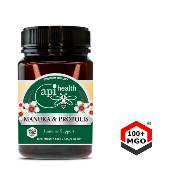 Manuka Honey & PROPOLIS 500g | API Health