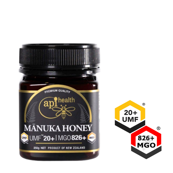 UMF 20+ Manuka Honey 250g | API Health