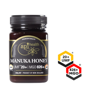 UMF 20+ Manuka Honey 500g | API Health