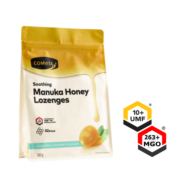 Comvita Manuka Honey Lozenges Coolmint with Propolis - 500g