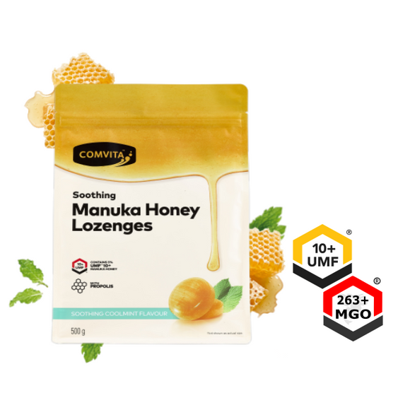 Comvita Manuka Honey Lozenges Coolmint with Propolis - 500g