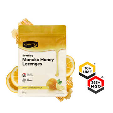 Comvita Manuka Honey Lozenges Lemon Propolis- 500g