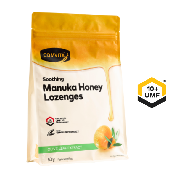 Comvita Manuka Honey Lozenges Olive Leaf Extract 500g