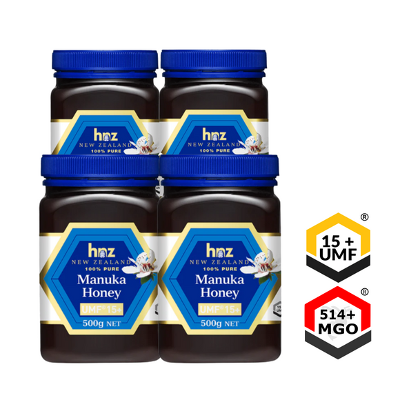 Bundle 2Kg of UMF 15+ Manuka Honey 500g | HNZ