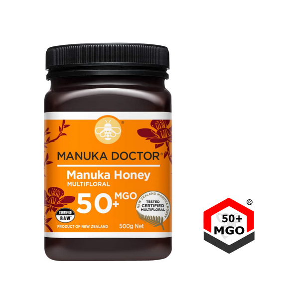 MGO 50+ Manuka Honey 500g | Manuka Doctor | Honeys of New Zealand