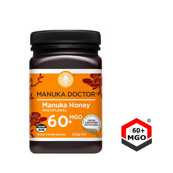 MGO 60+ Multifloral Manuka Honey | 500g
