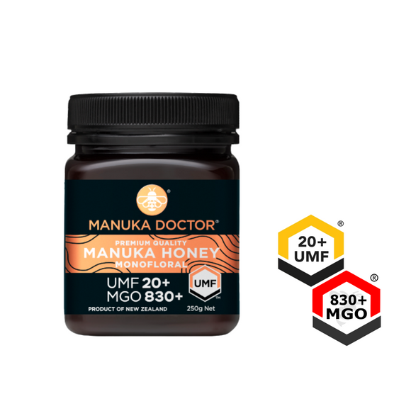 MGO 850+ Monofloral Manuka Honey 250g | Manuka Doctor 