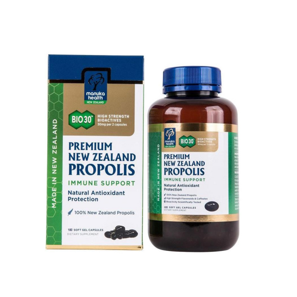 Manuka Health BIO30 Propolis  180 Capsules