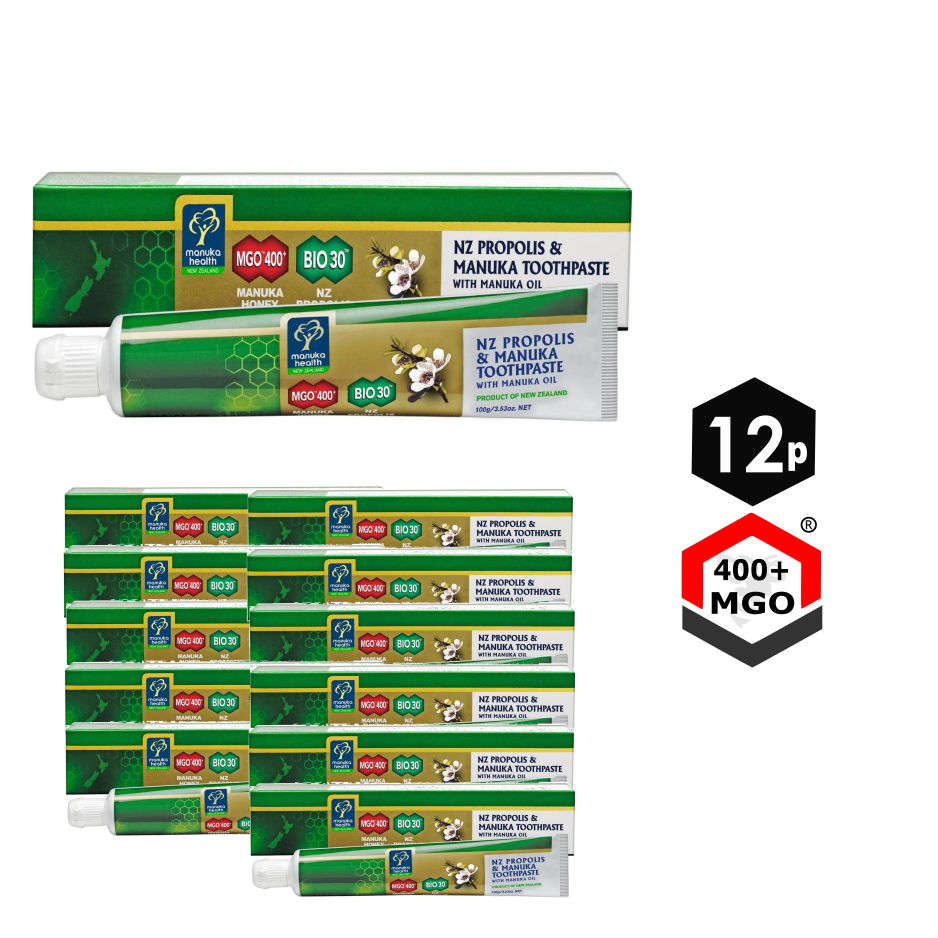 Bundle 12 X Manuka Honey & Propolis Toothpaste | Manuka Health