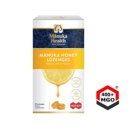 Manuka Honey with Lemon Lozenges| Manuka Health 