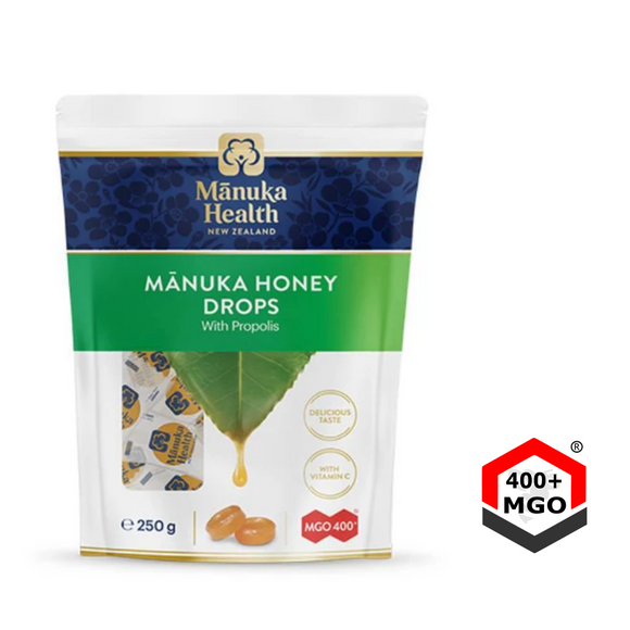 Manuka Honey MGO 400+ Lozenges with Propolis  250g | Manuka Health 