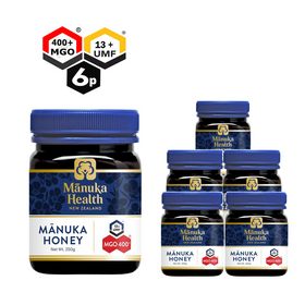 Bundle 6 Jars of MGO 400+ Manuka Honey 250g | Manuka Health