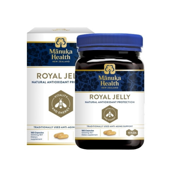 Royal Jelly 10-H2DA | 180 capsules | Manuka Health