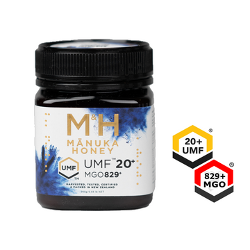 UMF 20+ Manuka Honey 250g | M&H