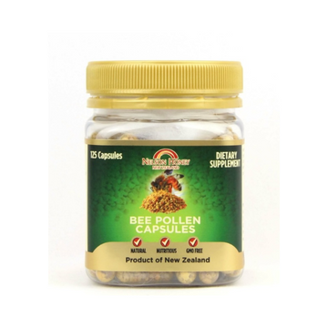 Bee Pollen Capsules 125g | Nelson Honey 