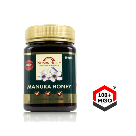 MG100 NelsonHoney ManukaHoney 500g