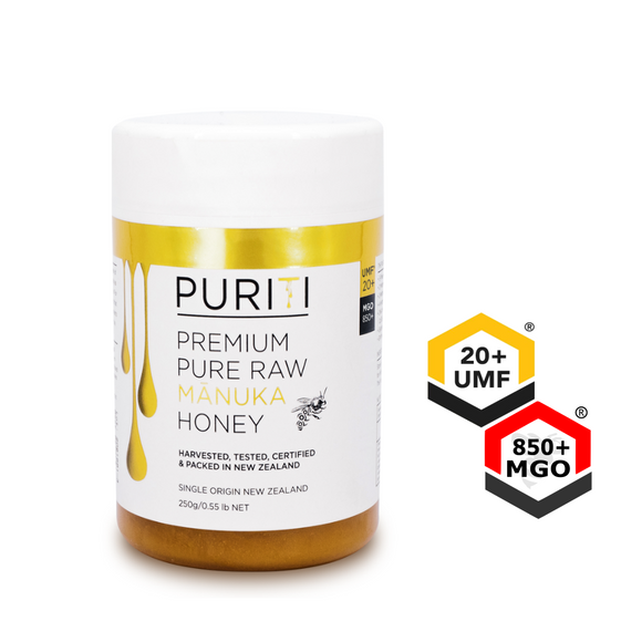 UMF 20+ Manuka Honey 250g | PURITI