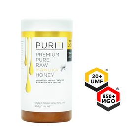 UMF 20+ Manuka Honey 500g | PURITI 