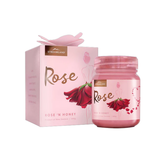 Streamland Rose Honey 340g