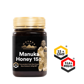 UMF 15+ Manuka Honey 500g | Whenua