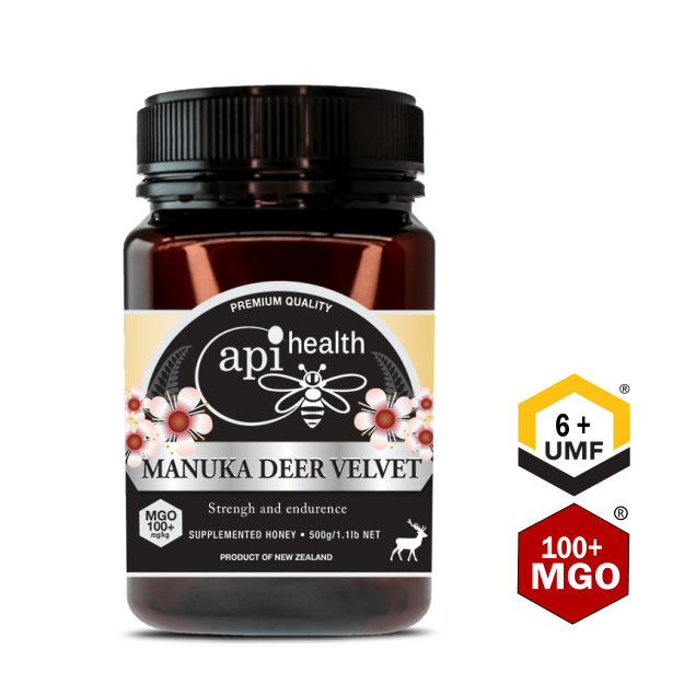Manuka Honey & DEER ANTLER 500g | API Health