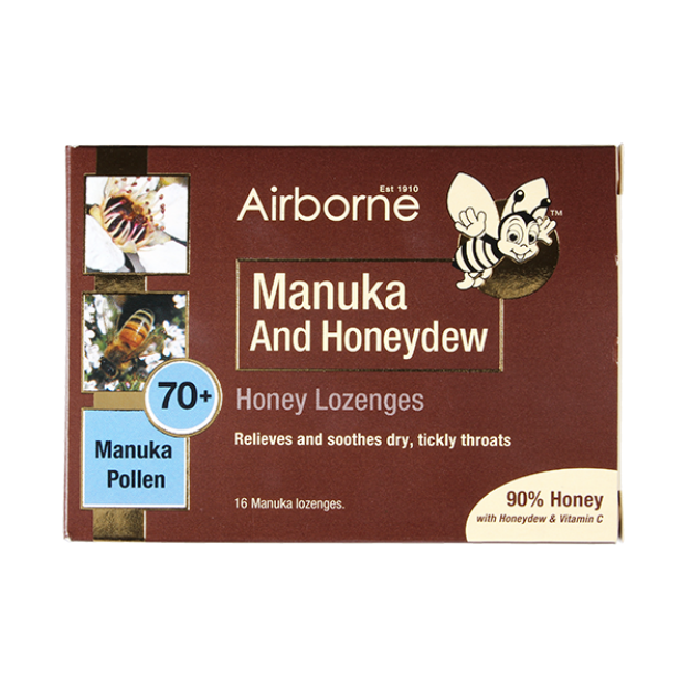 Manuka Honey & Honeydew Lozenges | Airborne