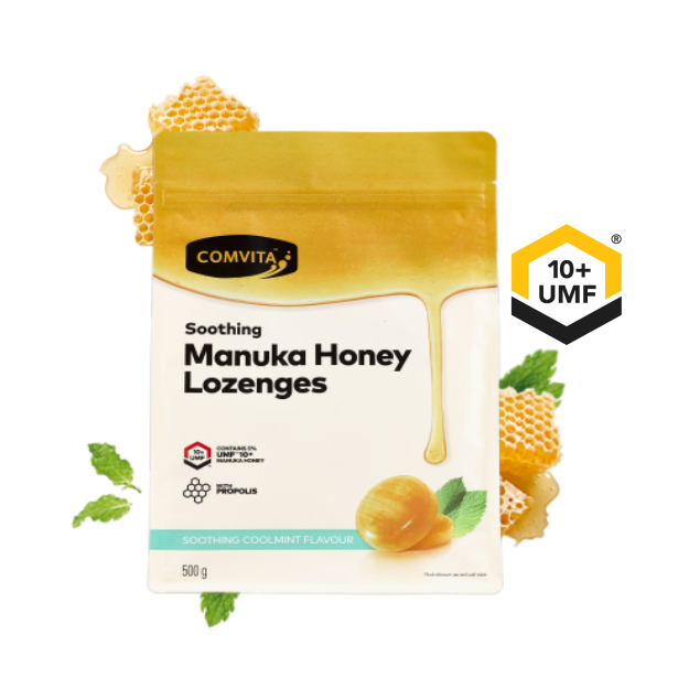 Comvita Manuka Honey Lozenges Coolmint with Propolis - 500g