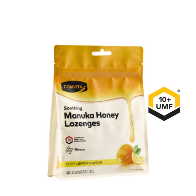 Comvita Manuka Honey Lozenges Lemon with Propolis - 40s