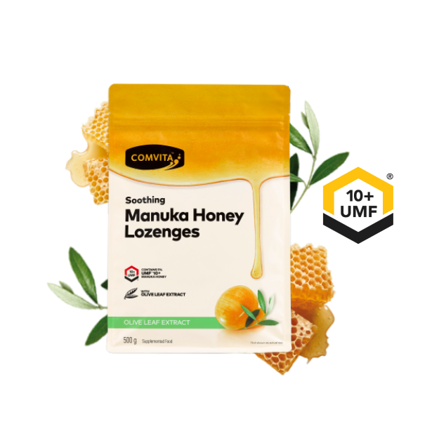 Comvita Manuka Honey Lozenges Olive Leaf Extract 500g