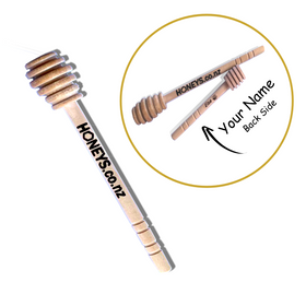 Custom Engraved Wooden Honey Dipper | 16cm