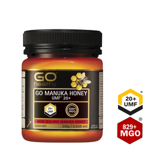 UMF 20+ Manuka Honey 250g | GO Healthy