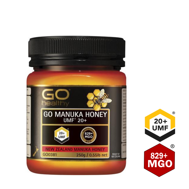 UMF 20+ Manuka Honey 250g | GO Healthy
