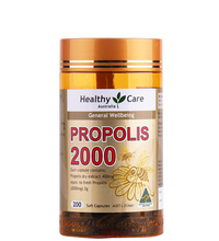 Load image into Gallery viewer, HealthyCare Propolis 2000mg - 200 Capsules

