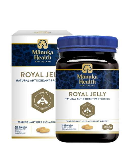 Royal Jelly 10-H2DA | 180 capsules | Manuka Health