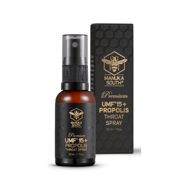 Mānuka Honey UMF 15+ & Propolis Throat Spray | Manuka South