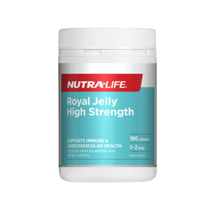 Royal Jelly High Strength 180 capsules | Nutra-Life