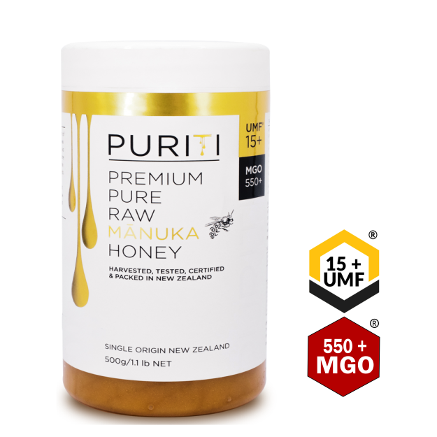 UMF 15+ Manuka Honey 500g | PURITI