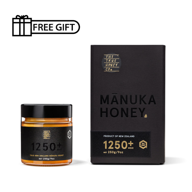 MGO 1250+ Manuka Honey + FREE Gift | The True Honey