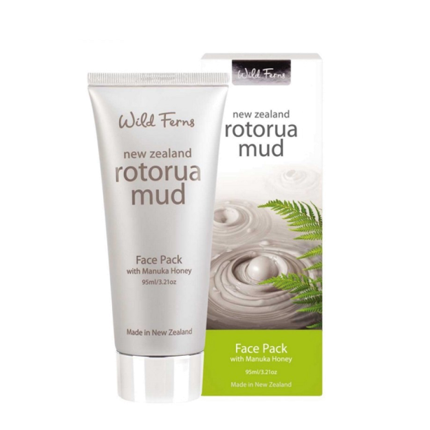Rotorua Mud Face Pack with Manuka Honey 95mL | Wild Ferns